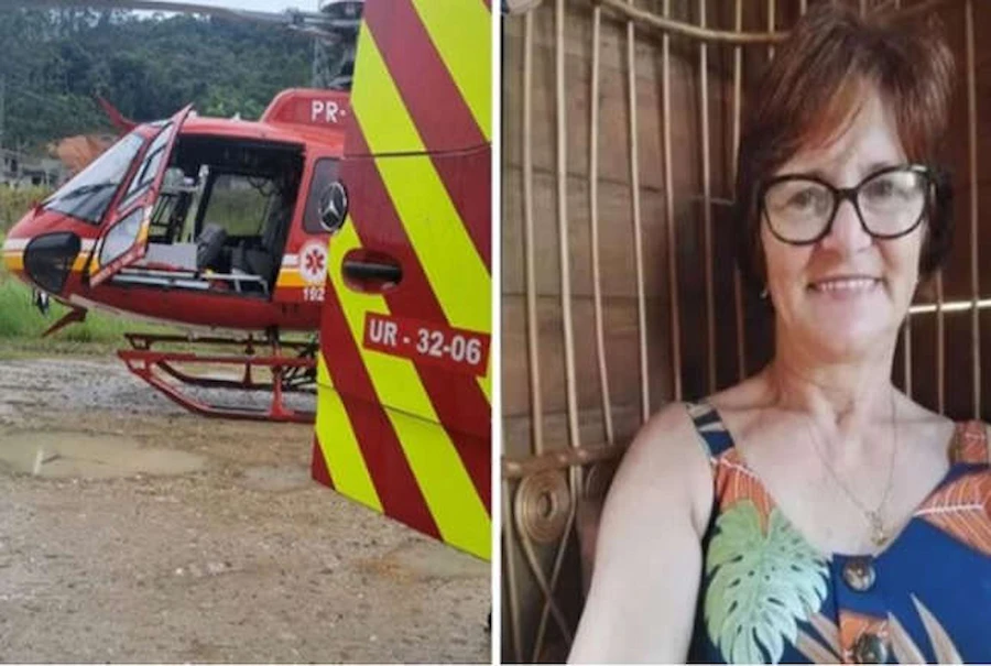 A caminho do casamento da filha, mulher morre em acidente trágico no Vale do Itajaí