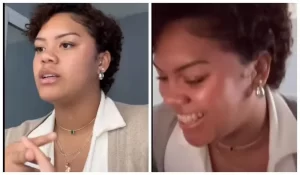 Mulher cai da cadeira durante entrevista de emprego e faz sucesso na internet Mulher cai da cadeira durante entrevista de emprego e vídeo se torna viral: 'Rindo de dor'; Veja