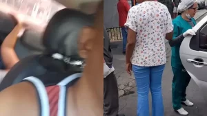 Motorista de aplicativo faz parto de passageira no carro na porta de hospital parto (1)