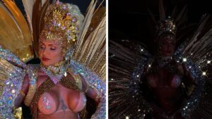 Musa do carnaval infarta e morre poucas horas depois de desfilar aline-bianca-era-dona-de-um-salao-de-beleza-