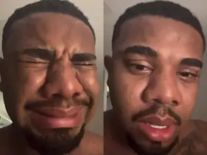 Davi Brito se acaba de chorar ao falar do término e diz que não cometeu um crime! VEJA VÍDEO Davi Brito, do BBB 24, se emociona ao falar do término e revela gravidez: 'Disse que não presto'