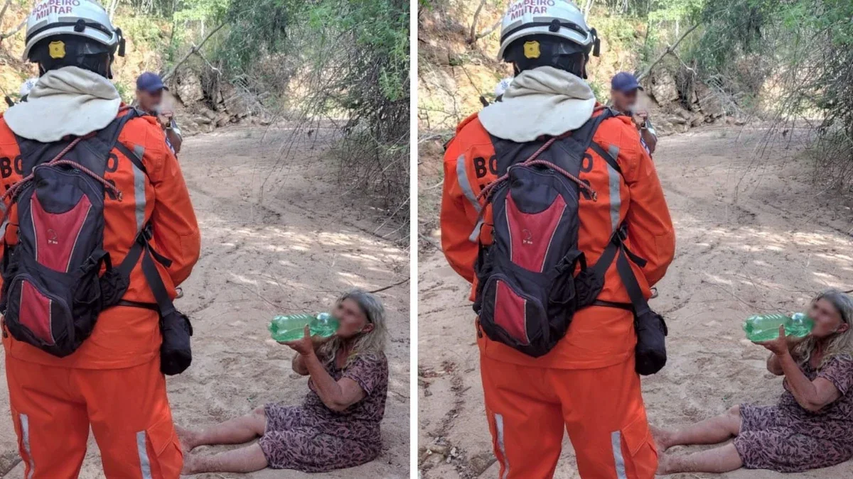 Idosa de 81 anos é encontrada com vida após 3 dias desaparecida em mata na Bahia