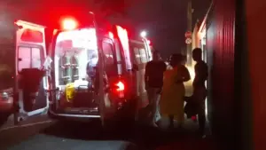 Mulher Entra em Trabalho de Parto e Tem Bebê Dentro de Quartel da PM na Boca do Rio SAMU0 (1)