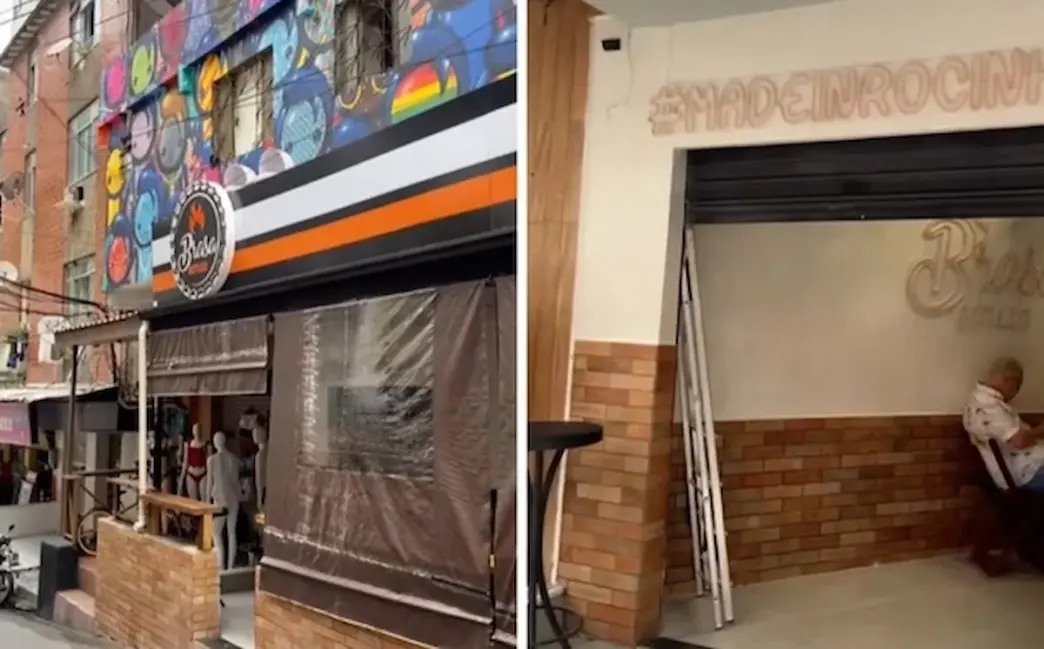Ex-diretor da Americanas abre bar na Rocinha após dificuldade para conseguir emprego