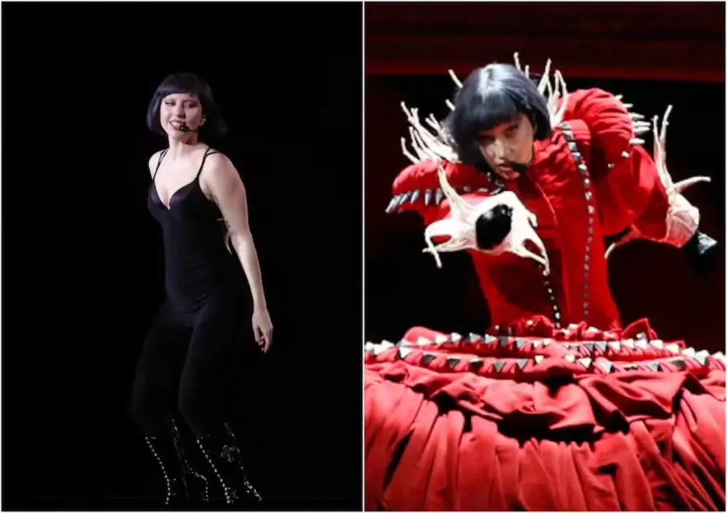 Lady gaga no brasil ensaio