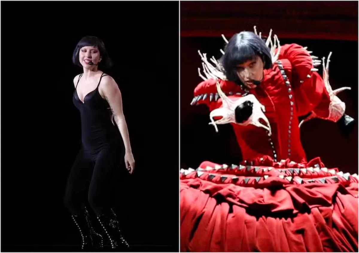 Lady gaga no brasil ensaio