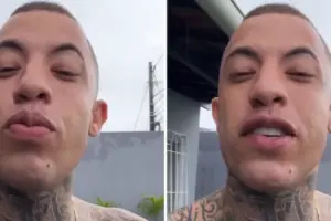 Influenciador preso por lavagem de dinheiro em rifas é solto e desabafa após deixar prisão em Salvador - VEJA VÍDEO inflenciador-postou-video-nas-redes– (1)