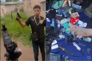 Câmera do CV: vídeos da ataques da facção são encontrados em celulares de traficantes auto-upload-2828313