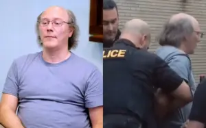 Homem confessa durante entrevista ter assassinado os pais desaparecidos há 8 anos: 'Fiz o meu dever' lorenz-kraus-foi-preso-ao-deixar-emissora-de-tv-2934808-article (2)